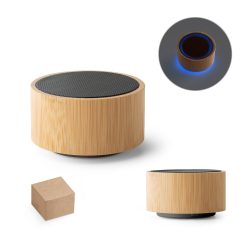 ARBER. Bamboo and ABS speaker with BT 5'0 transmission