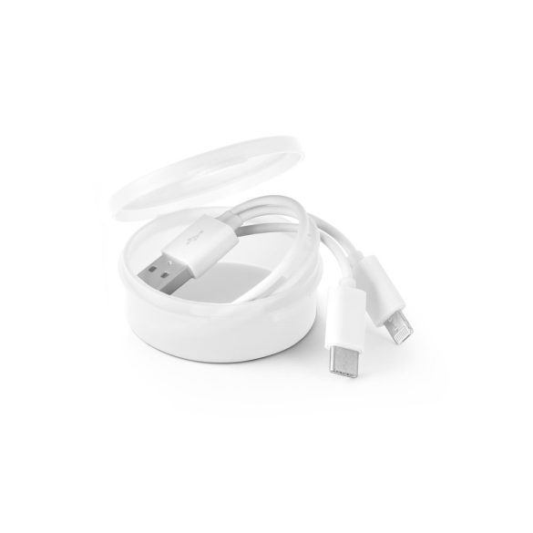 EMMY. USB cable with 3 in 1 connector