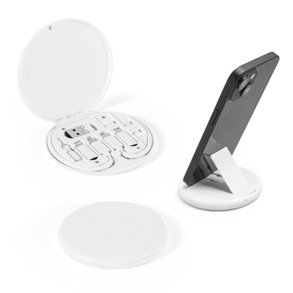 SYSTROM. Set de cablu si adaptor pentru incarcare ultrarapida ABS 100% reciclat (100% rABS)