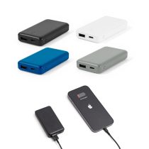   SHERYL. Power bank 4'000 mAh in ABS reciclat (100% rABS)