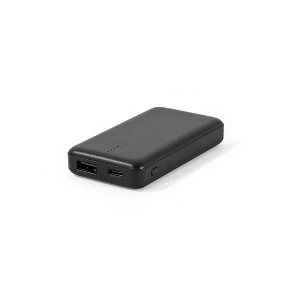 SHERYL. Power bank 4'000 mAh in ABS reciclat (100% rABS)