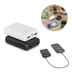   LEAKEY 10. Power bank 10'000 mAh in ABS reciclat (100% rABS)