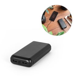   LEAKEY 20. Power bank 20'000 mAh in recycled ABS (100% rABS)