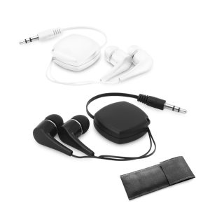 PINEL. Retractable earphones