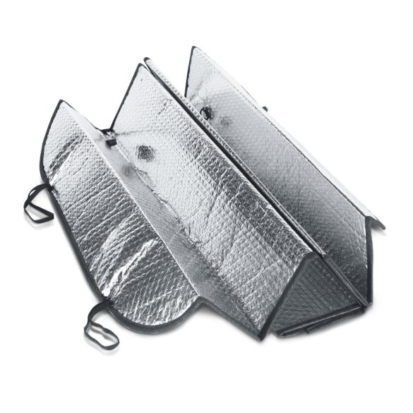 CRADLE. PE and aluminium-lined car sunshade