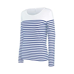 Kariban KA386 Striped White/Navy L