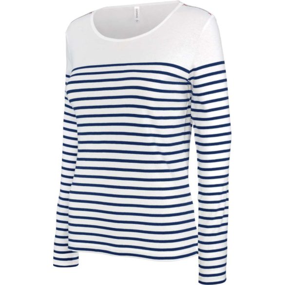 Kariban KA386 Striped White/Navy L