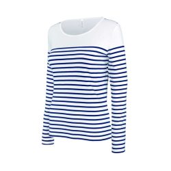 Kariban KA386 Striped White/Navy S