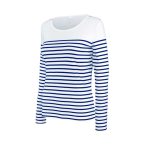 Kariban KA386 Striped White/Navy XS