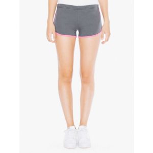 American Apparel AA7301 Asphalt/Fuchsia L