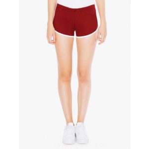 American Apparel AA7301 Cranberry/White M