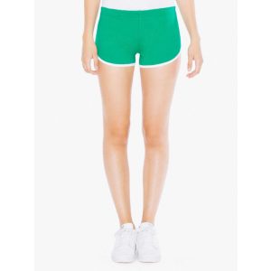 American Apparel AA7301 Kelly Green/White L