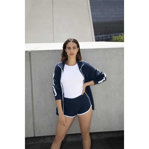 American Apparel AA7301 Navy/Red L