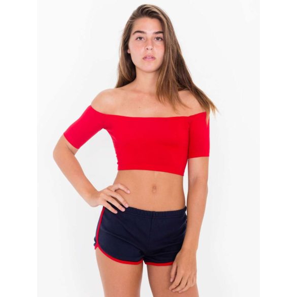 American Apparel AA7301 Navy/Red S