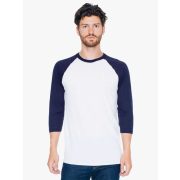 American Apparel AABB453 White/Navy S