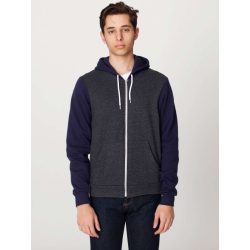 American Apparel AAF497 Dark Heather Grey/Navy S