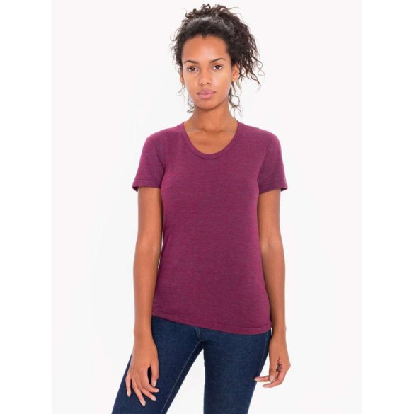 American Apparel AATR301 Tri-Cranberry L