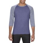 Anvil AN6755 Heather Blue/Heather Grey S