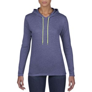 Anvil ANL887 Heather Blue/Neon Yellow M