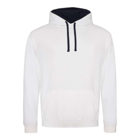 Just Hoods AWJH003 Arctic White/French Navy 2XL