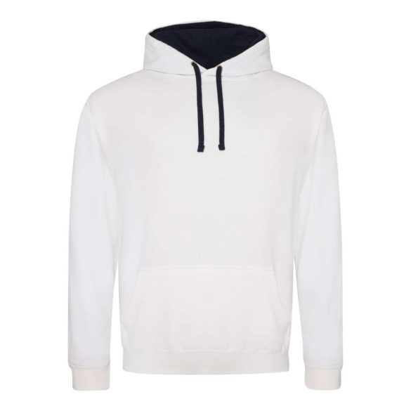 Just Hoods AWJH003 Arctic White/French Navy XL