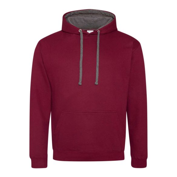 Just Hoods AWJH003 Burgundy/Charcoal L