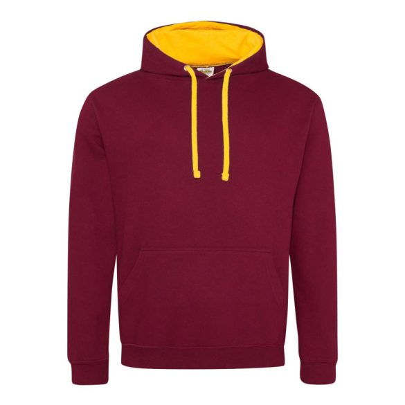 Just Hoods AWJH003 Burgundy/Gold 2XL