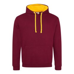 Just Hoods AWJH003 Burgundy/Gold S