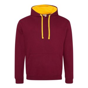 Just Hoods AWJH003 Burgundy/Gold XL