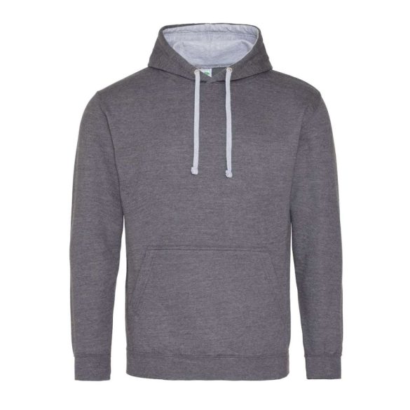 Just Hoods AWJH003 Charcoal/Heather Grey S