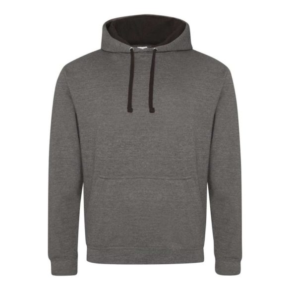 Just Hoods AWJH003 Charcoal Grey/Jet Black 2XL
