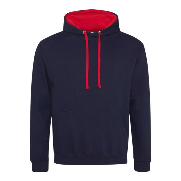 Just Hoods AWJH003 New French Navy/Fire Red 3XL