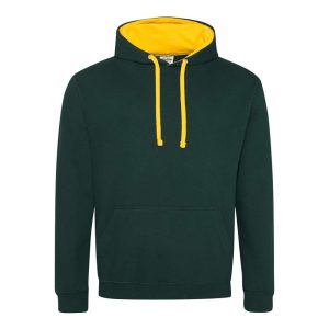 Just Hoods AWJH003 Forest Green/Gold 2XL