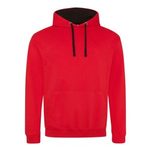 Just Hoods AWJH003 Fire Red/Jet Black M