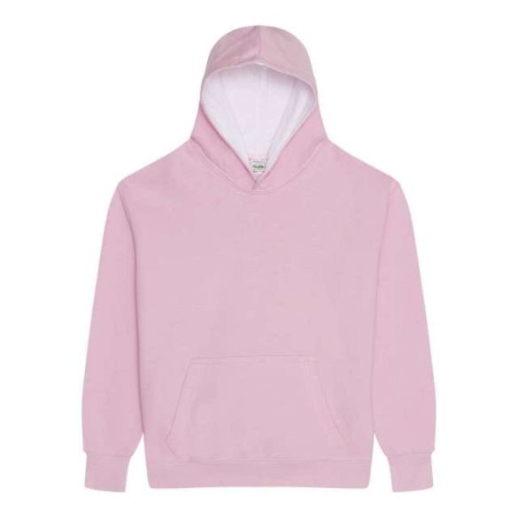 Just Hoods AWJH003J Baby Pink/Arctic White 12/13