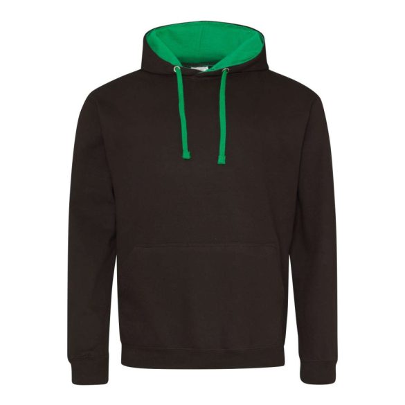 Just Hoods AWJH003 Jet Black/Kelly Green L