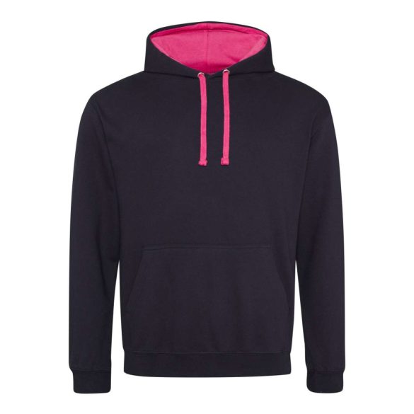 Just Hoods AWJH003 Jet Black/Hot Pink L