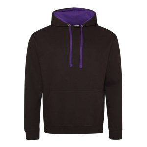 Just Hoods AWJH003 Jet Black/Purple L