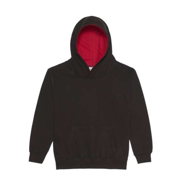 Just Hoods AWJH003J Jet Black/Fire Red 12/13