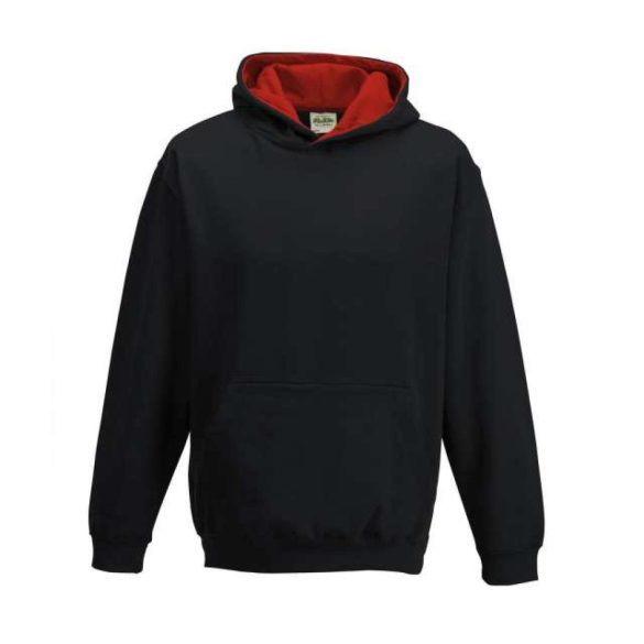 Just Hoods AWJH003J Jet Black/Fire Red 12/13