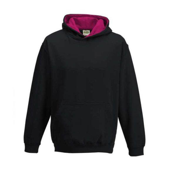 Just Hoods AWJH003J Jet Black/Hot Pink 12/13