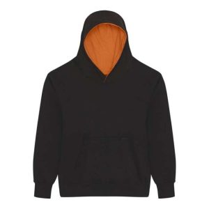 Just Hoods AWJH003J Jet Black/Orange Crush 12/13