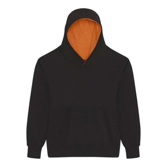 Just Hoods AWJH003J Jet Black/Orange Crush 3/4