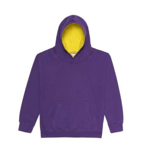 Just Hoods AWJH003J Purple/Sun Yellow 3/4