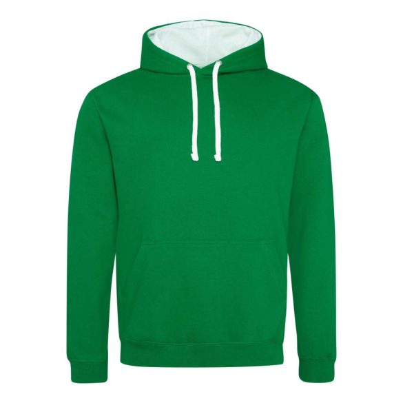 Just Hoods AWJH003 Kelly Green/Arctic White L