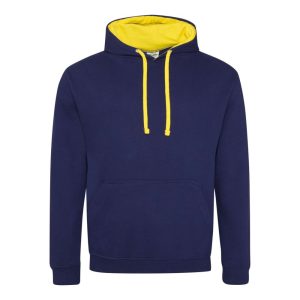 Just Hoods AWJH003 Oxford Navy/Sun Yellow 2XL