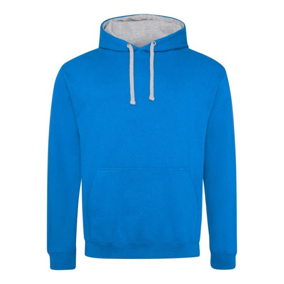 Just Hoods AWJH003 Sapphire Blue/Heather Grey L