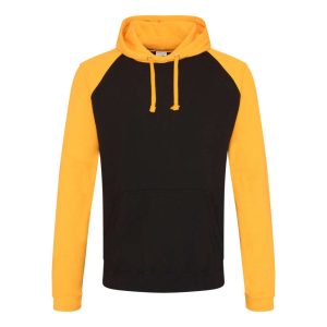 Just Hoods AWJH009 Jet Black/Gold 2XL