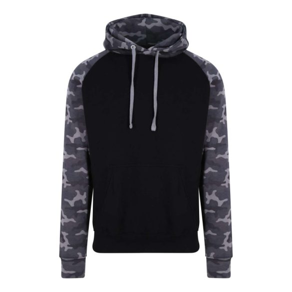 Just Hoods AWJH009 Solid Black/Black Camo S