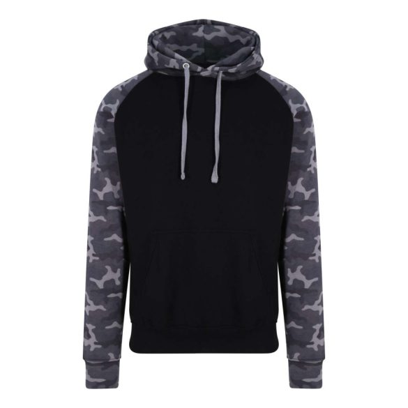 Just Hoods AWJH009 Solid Black/Black Camo S